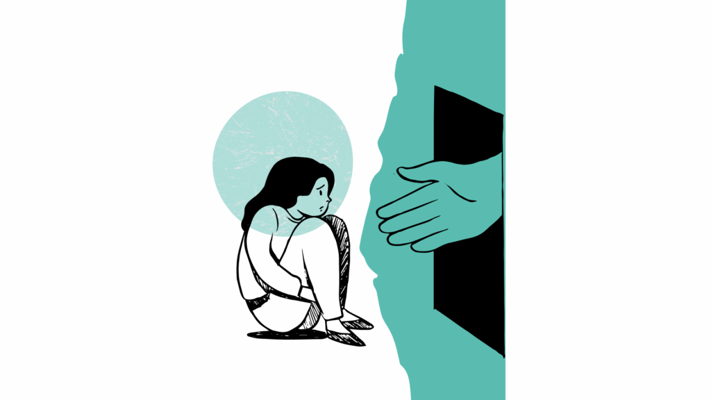 Image expressing stress